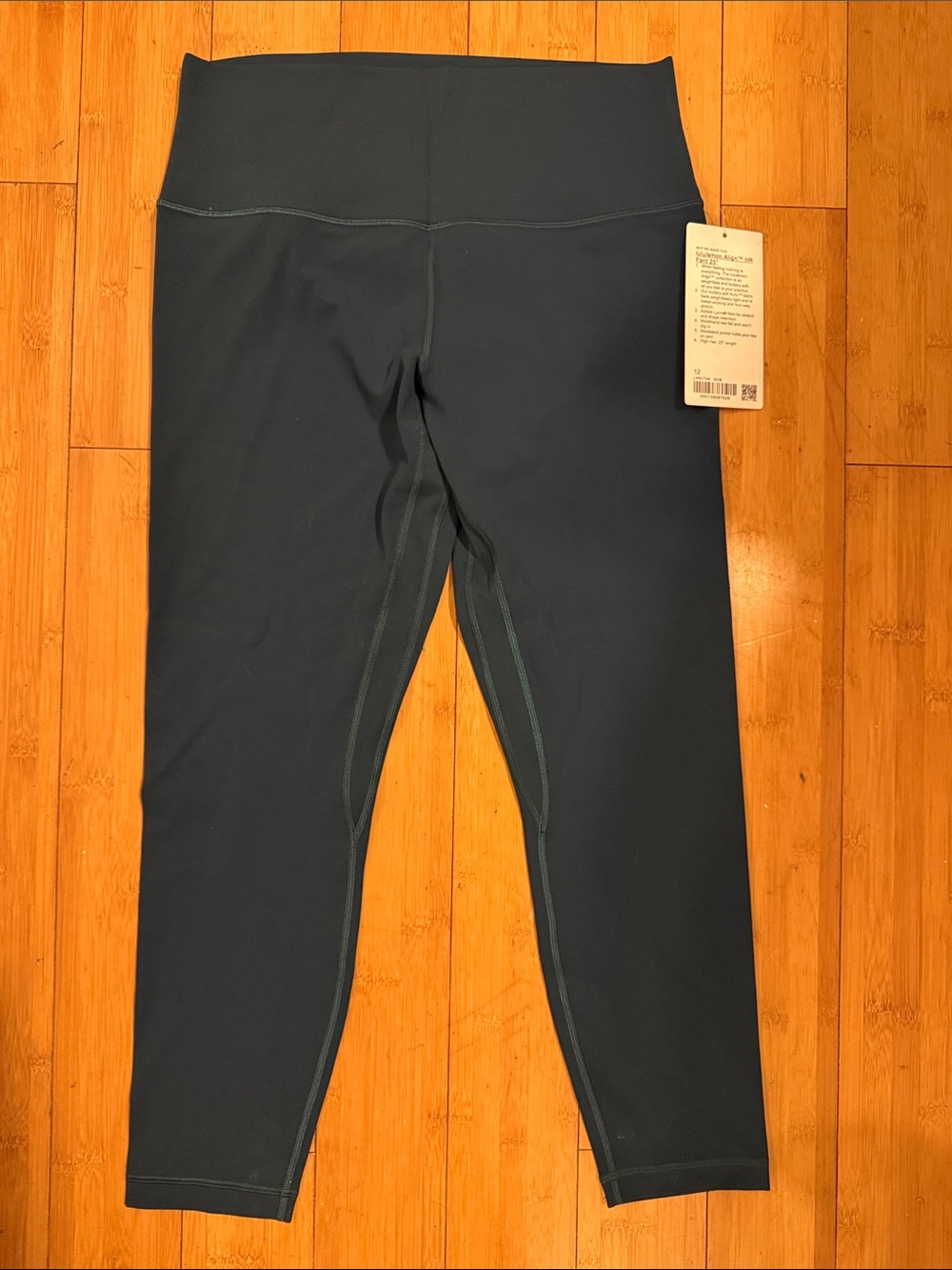 Lululemon Align New Sz 12 25” High-Waist Performance Leggings - Indochine Blue